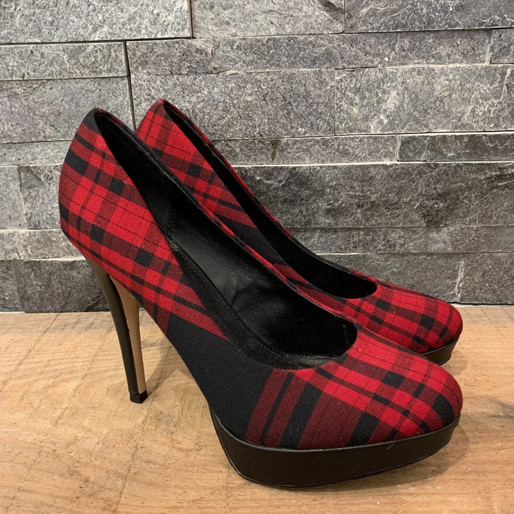 Gorgeous Plaid Heels